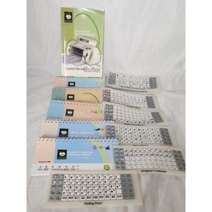 Lot Of 5 Cricut‎ Keyboard Overlays and Book Sets- Inst Book Link Status Unknown